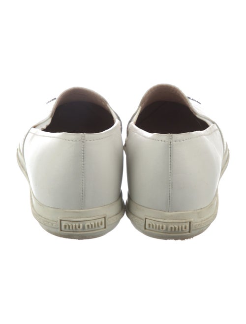 Miu Miu Leather Loafers