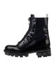 Miu Miu Leather Combat Boots