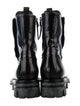 Miu Miu Leather Combat Boots