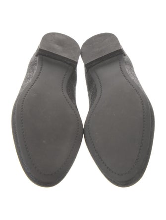 Miu Miu Glitter Loafers