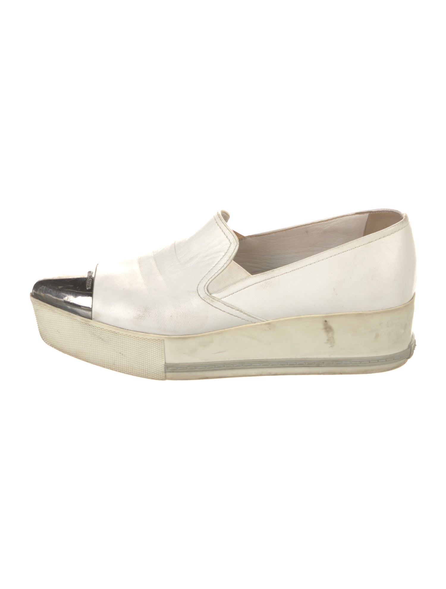 Miu Miu Leather Loafers