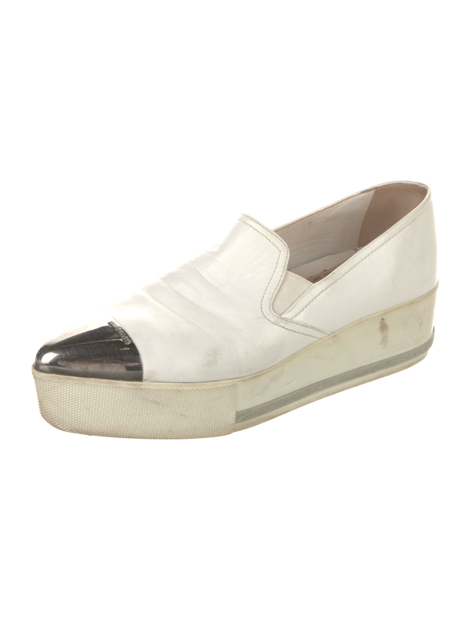 Miu Miu Leather Loafers