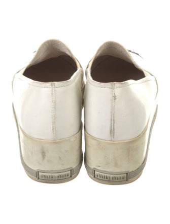 Miu Miu Leather Loafers