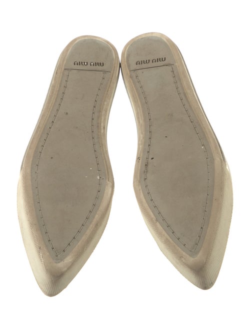 Miu Miu Leather Loafers