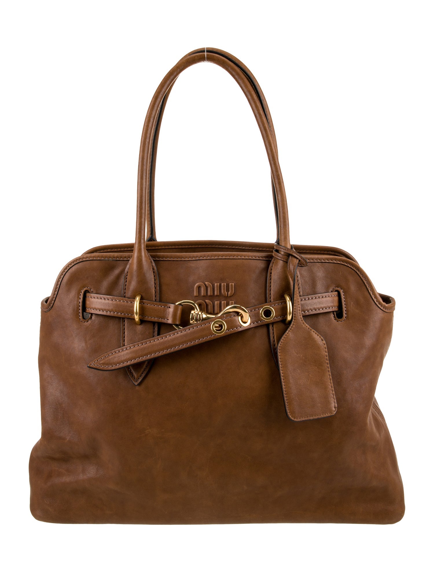 Miu Miu Lambskin Aventure Medium