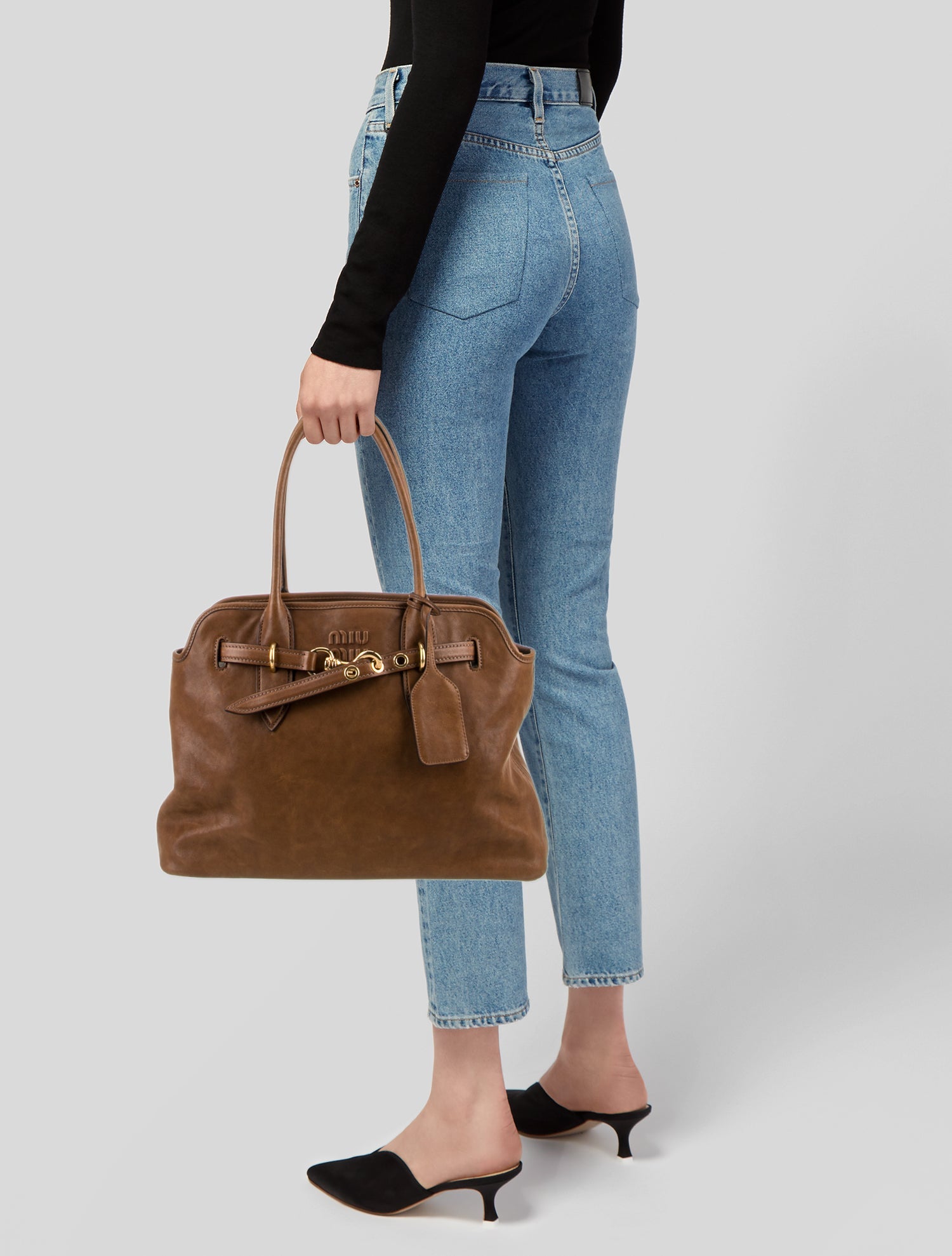 Miu Miu Lambskin Aventure Medium