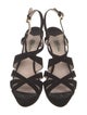 Miu Miu Suede Slingback Sandals