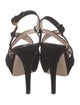 Miu Miu Suede Slingback Sandals