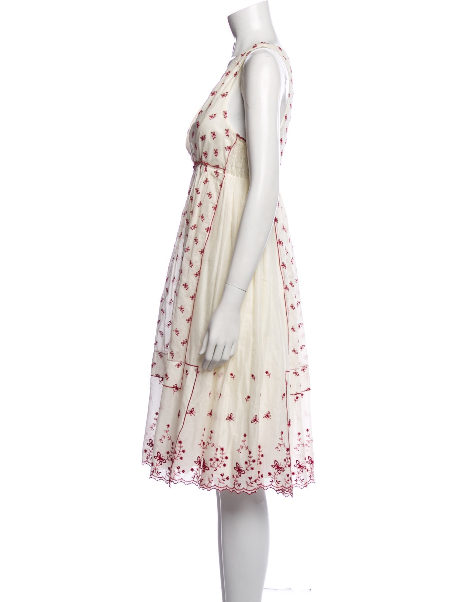 Miu Miu Vintage Midi Length Dress