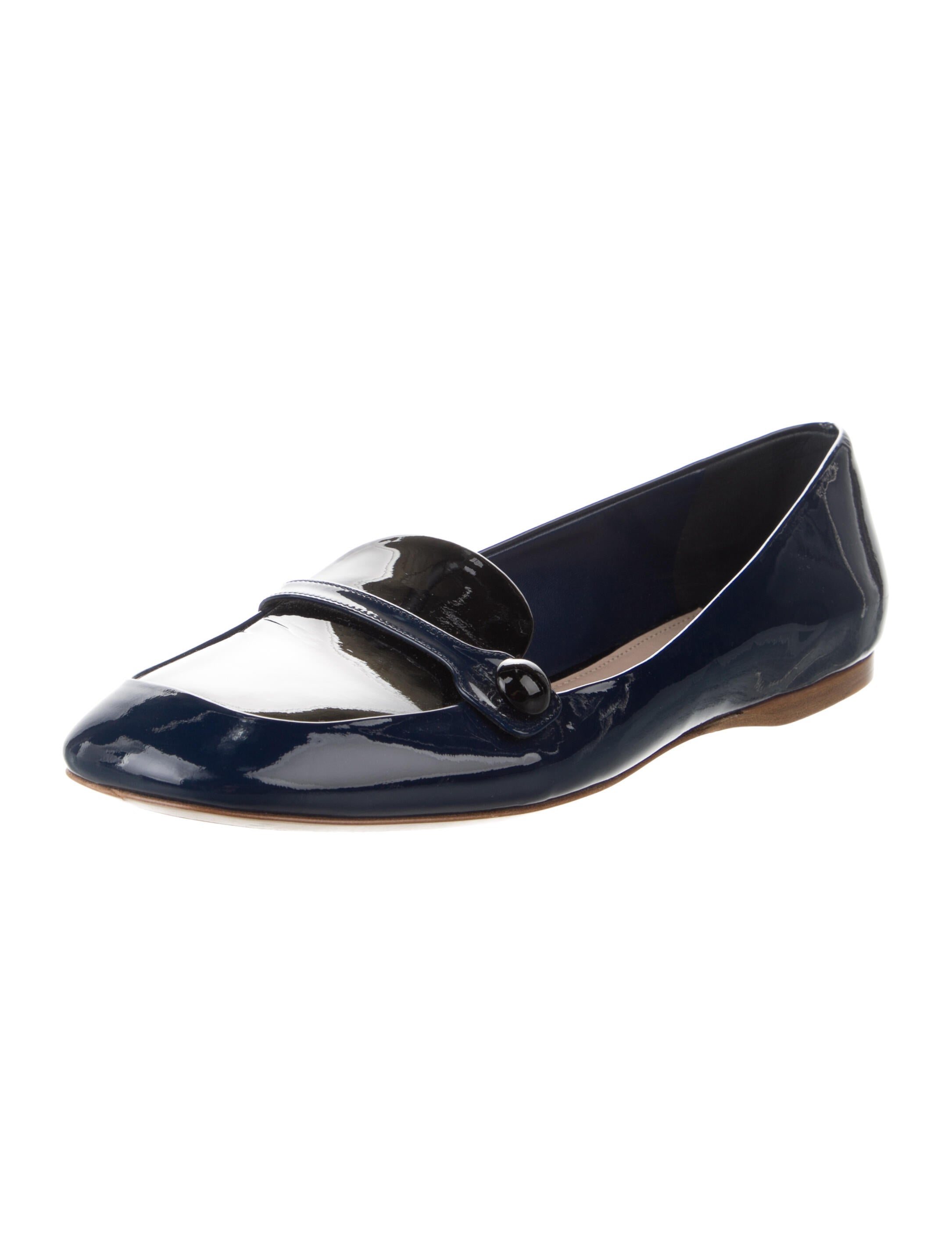 Miu Miu Patent Leather Loafers