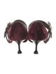 Miu Miu Velvet Studded Accents Pumps