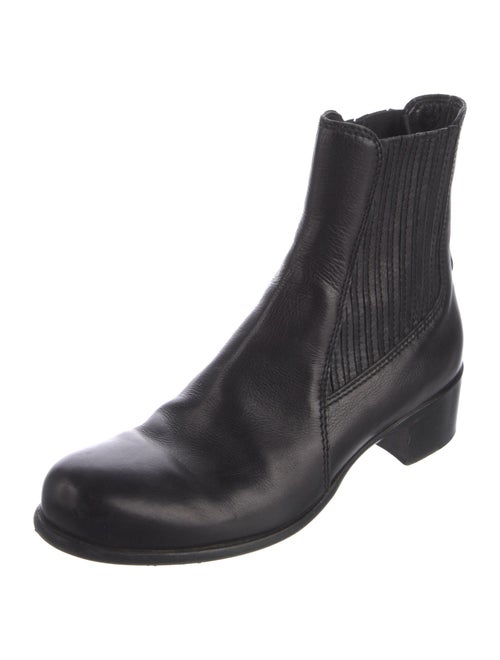 Miu Miu Leather Chelsea Boots