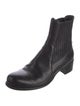 Miu Miu Leather Chelsea Boots