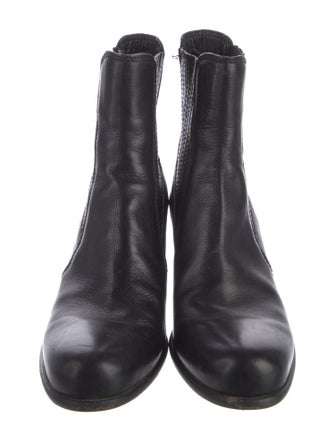 Miu Miu Leather Chelsea Boots
