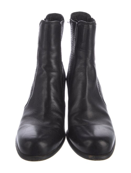 Miu Miu Leather Chelsea Boots
