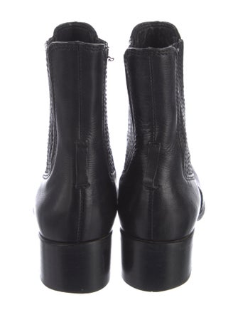 Miu Miu Leather Chelsea Boots
