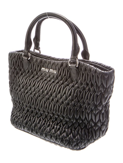 Miu Miu Calfskin Top Handle Bag