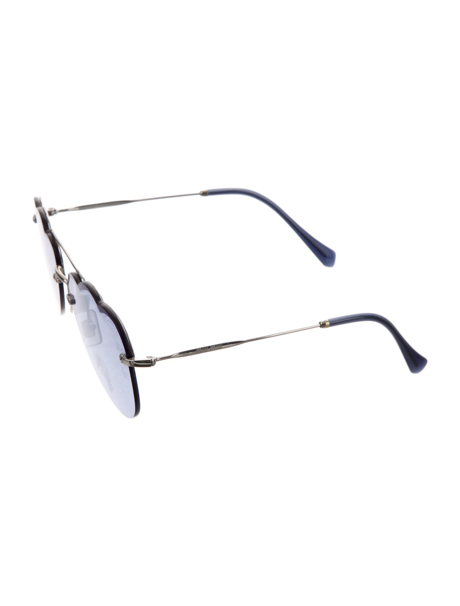 Miu Miu Aviator Tinted Sunglasses