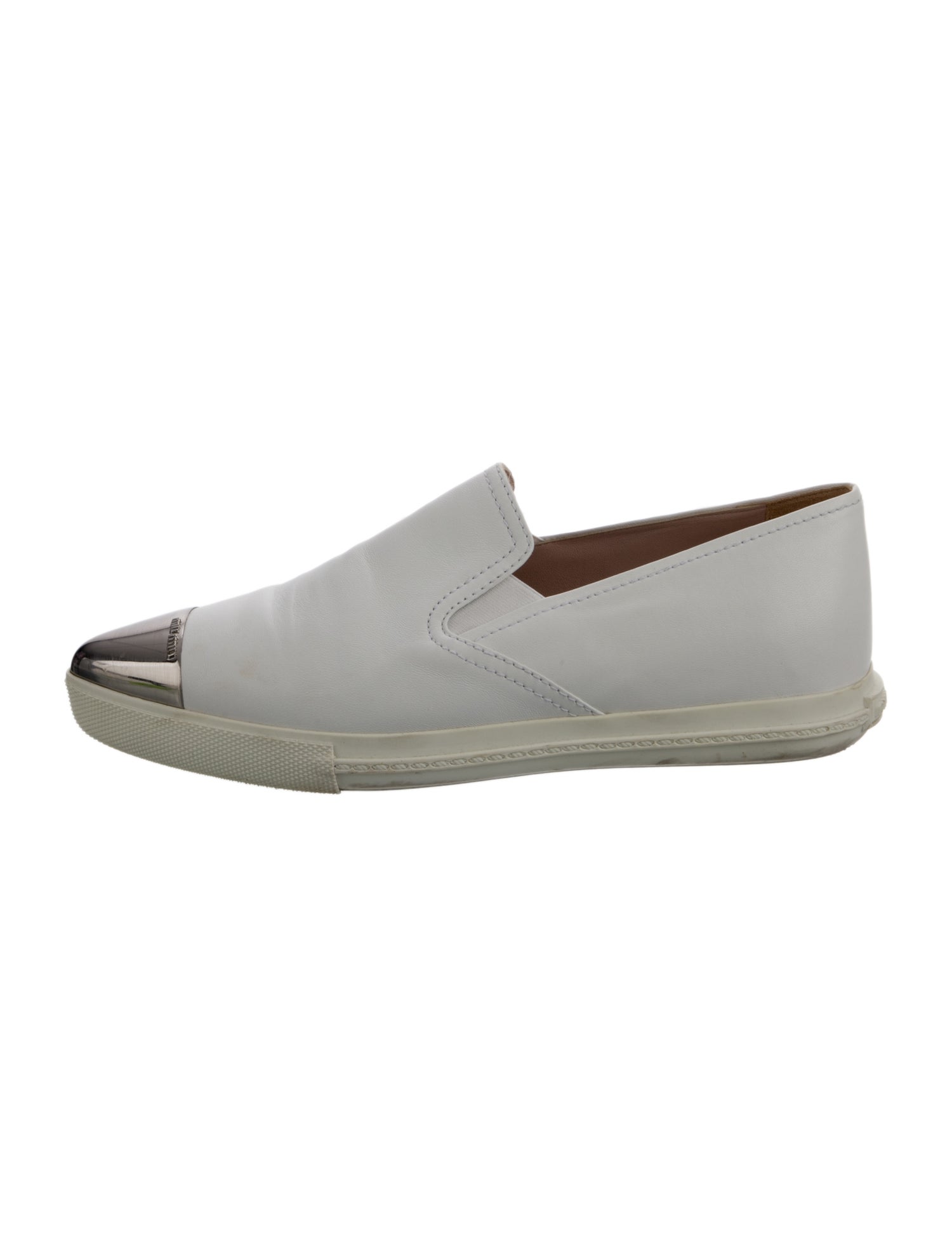Miu Miu Leather Loafers