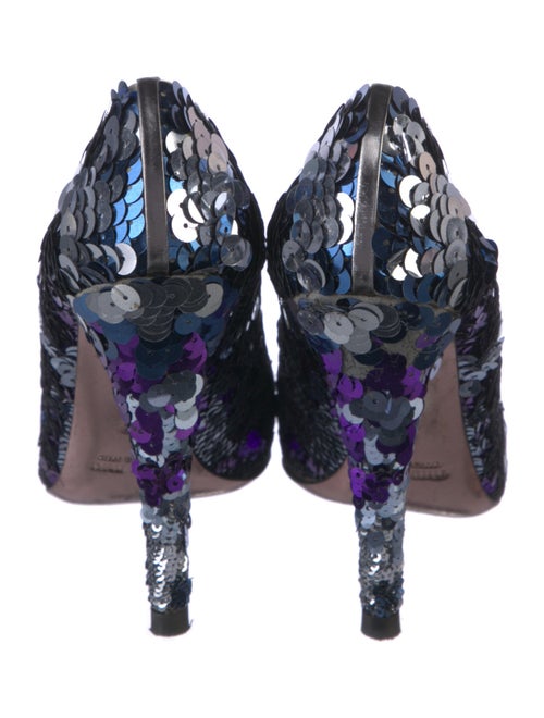 Miu Miu Sequins Sequin Embellishments Pumps
