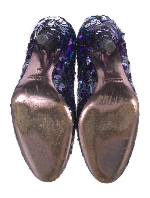 Miu Miu Sequins Sequin Embellishments Pumps