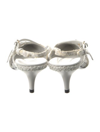 Miu Miu Leather Slingback Pumps