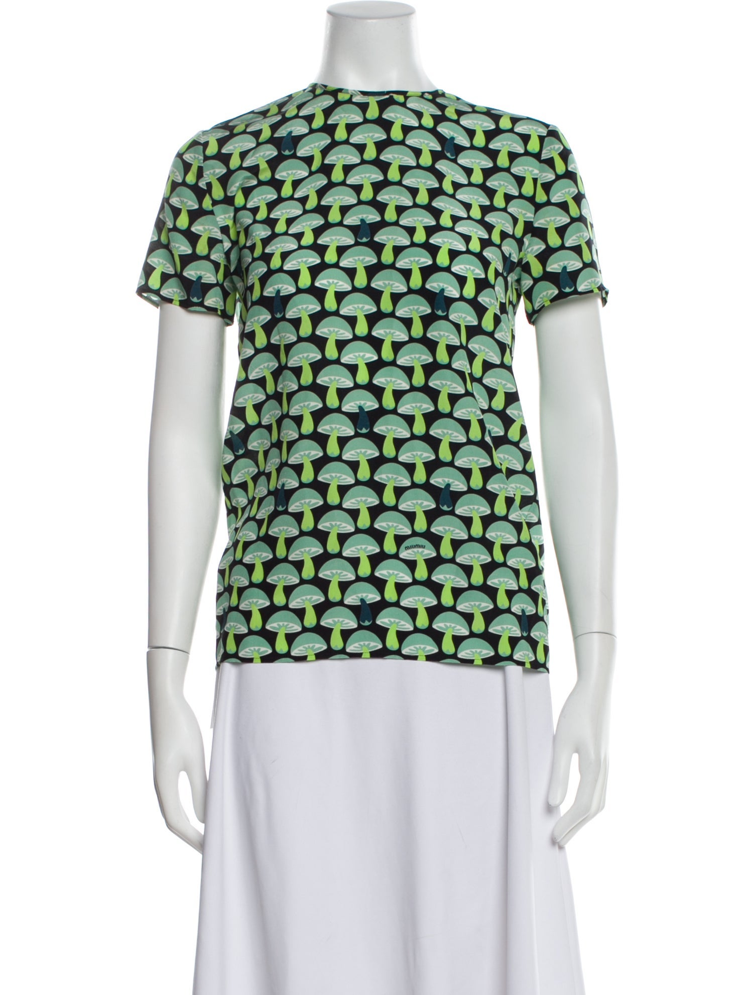 Miu Miu 2015 Printed T-Shirt