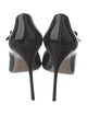 Miu Miu Patent Leather Crystal Embellishments Pumps