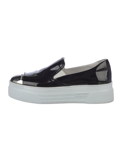 Miu Miu Patent Leather Sneakers