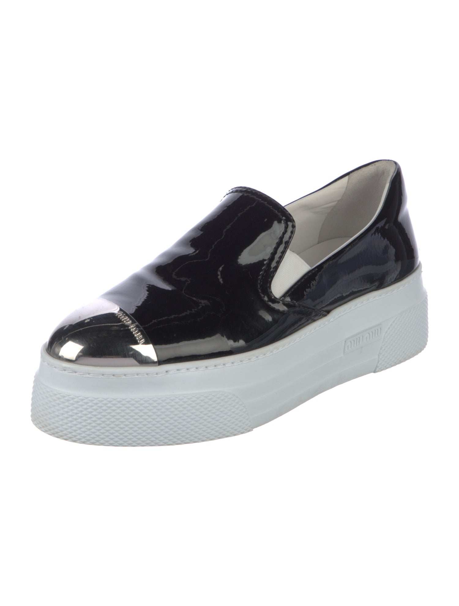 Miu Miu Patent Leather Sneakers