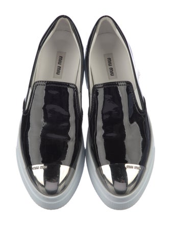 Miu Miu Patent Leather Sneakers
