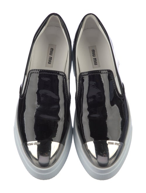 Miu Miu Patent Leather Sneakers