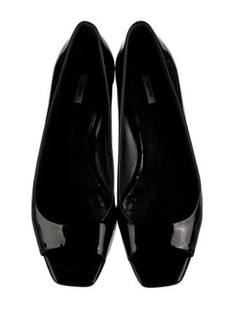 Miu Miu Patent Leather Flats