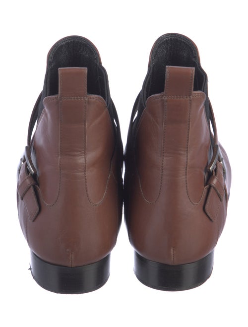 Miu Miu Leather Chelsea Boots