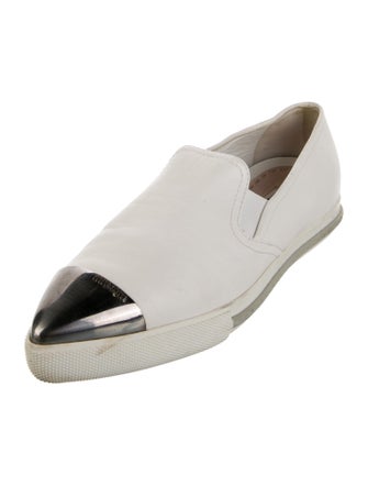 Miu Miu Leather Loafers