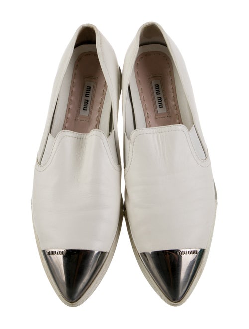 Miu Miu Leather Loafers