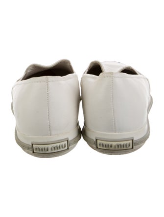 Miu Miu Leather Loafers