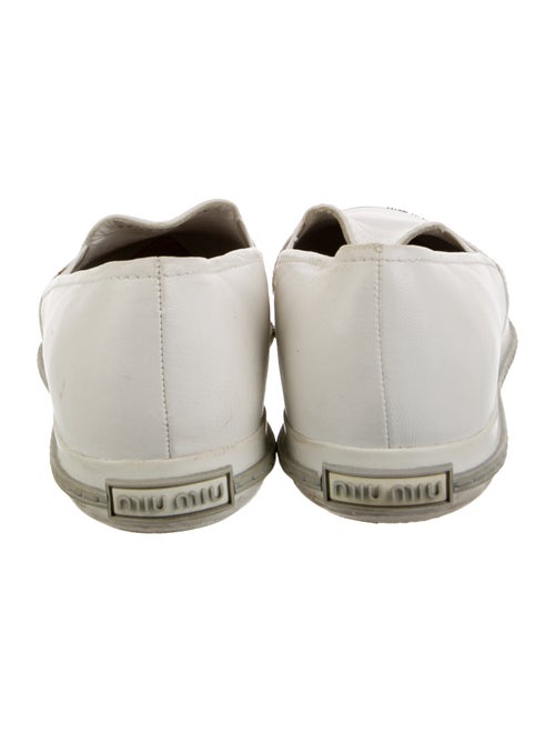 Miu Miu Leather Loafers