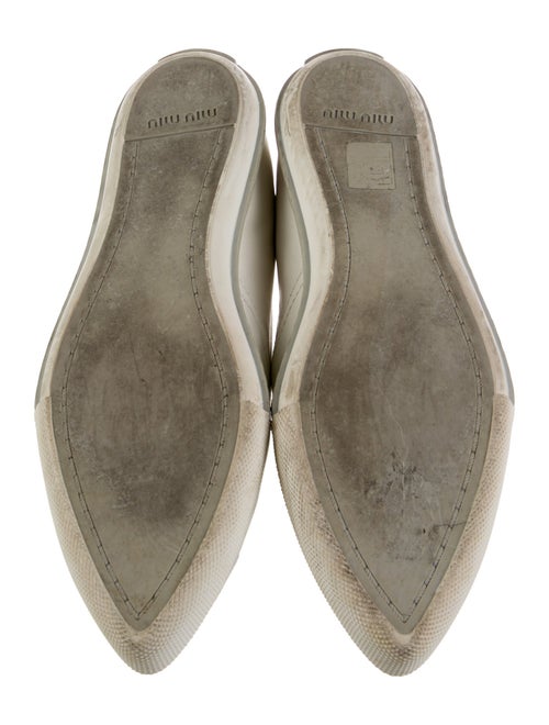 Miu Miu Leather Loafers