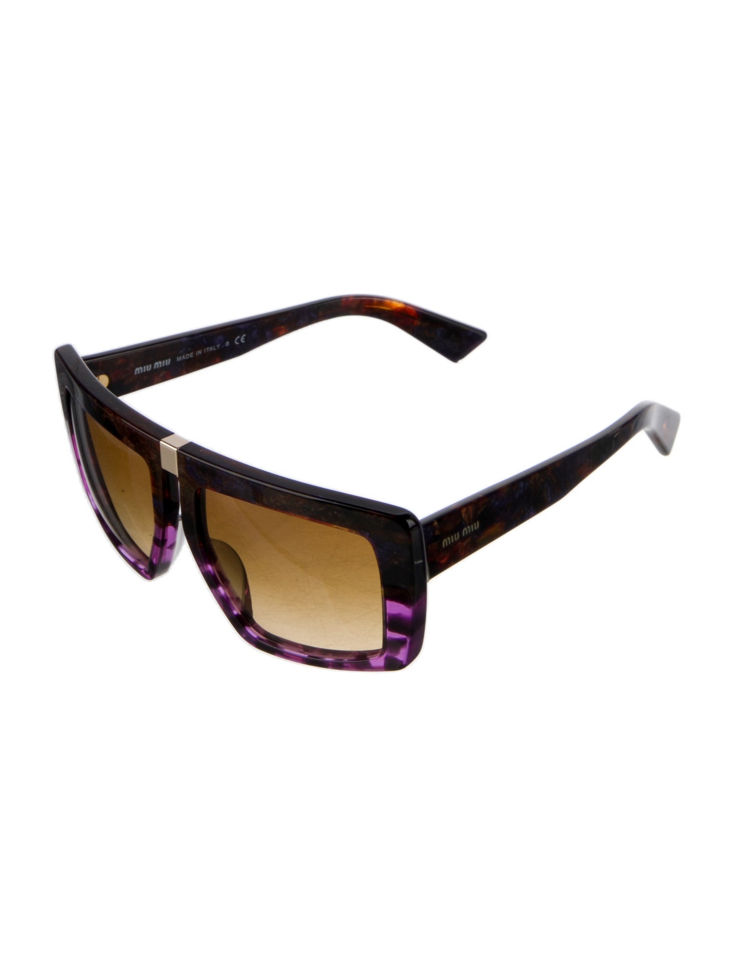 Miu Miu Oversize Gradient Sunglasses