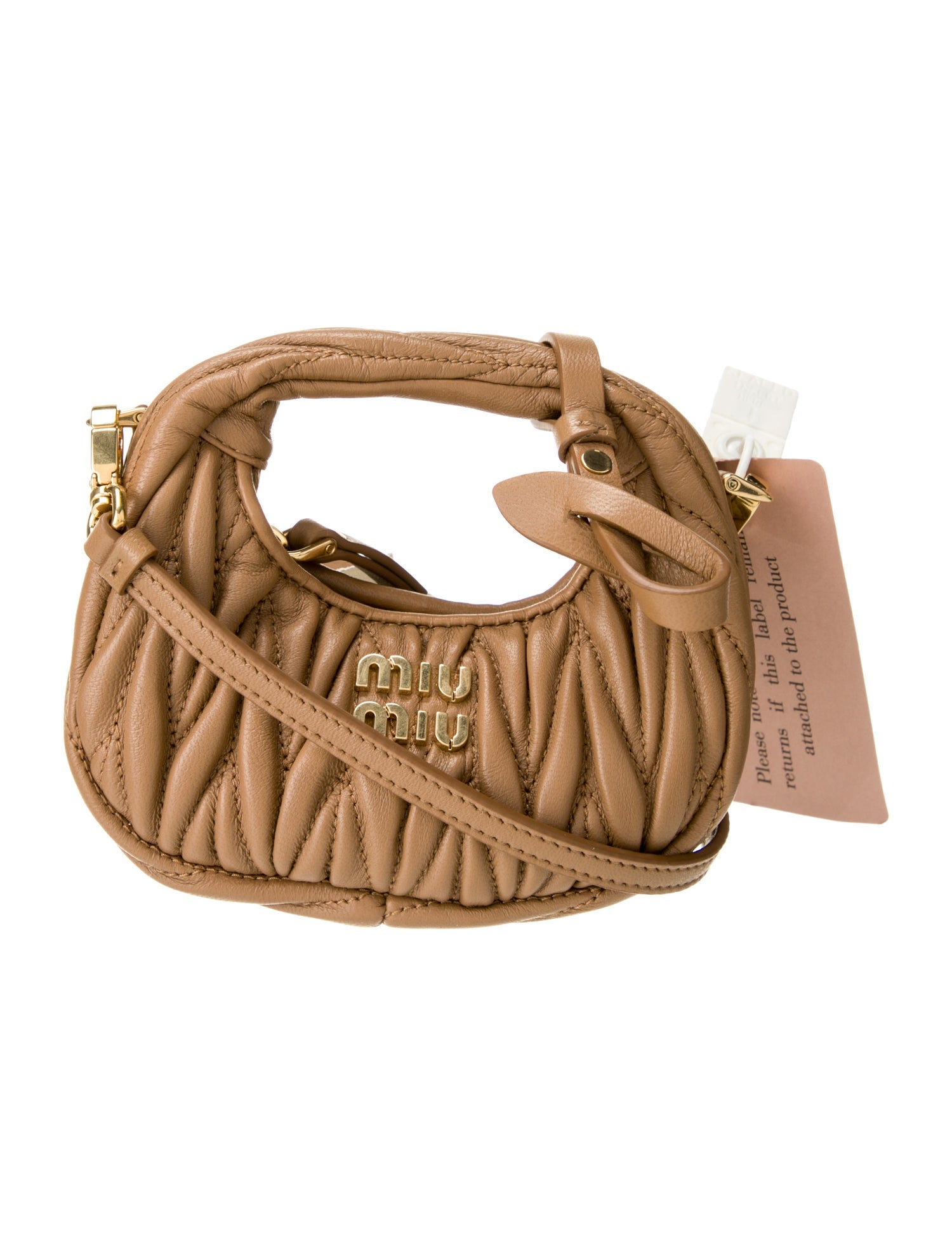 Miu Miu Leather Hobo