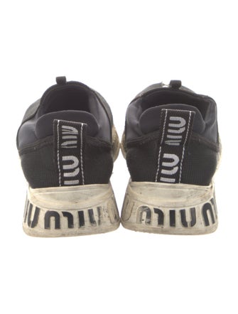 Miu Miu Crystal Embellishments Sneakers