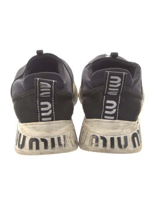 Miu Miu Crystal Embellishments Sneakers