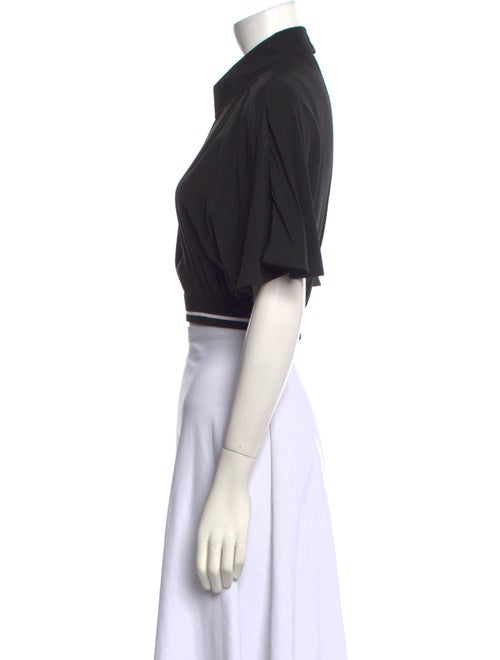 Miu Miu 2023 Silk Crop Top