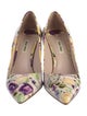 Miu Miu Patent Leather Printed Pumps
