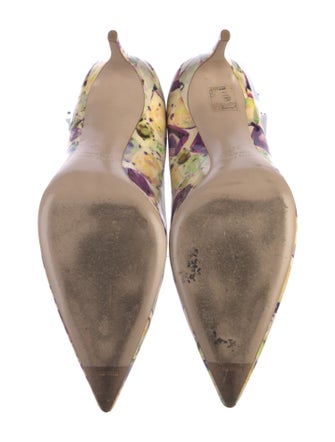 Miu Miu Patent Leather Printed Pumps