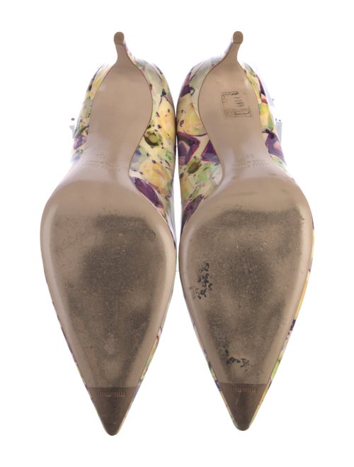 Miu Miu Patent Leather Printed Pumps