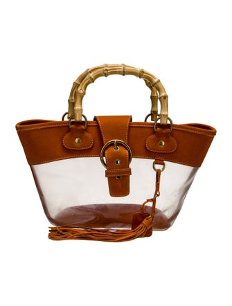 Miu Miu PVC Top Handle Bag