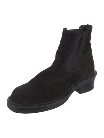 Miu Miu Suede Chelsea Boots