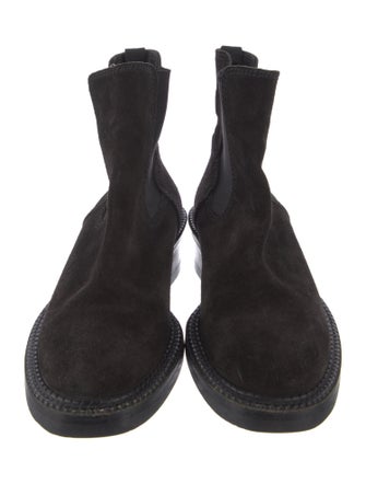 Miu Miu Suede Chelsea Boots